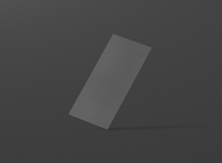DL Vertical Flyer MockUp Premium and Free Mockups for