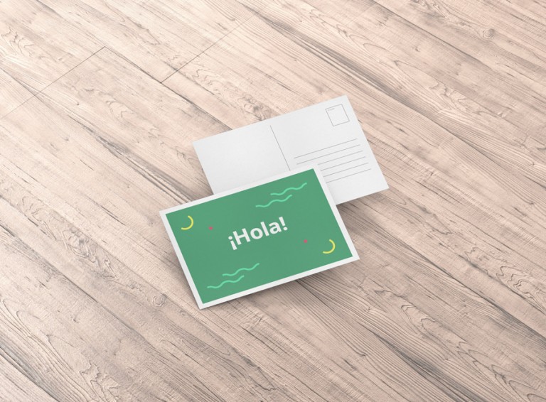 A6 Postcard / Flyer MockUp Premium and Free Mockups for