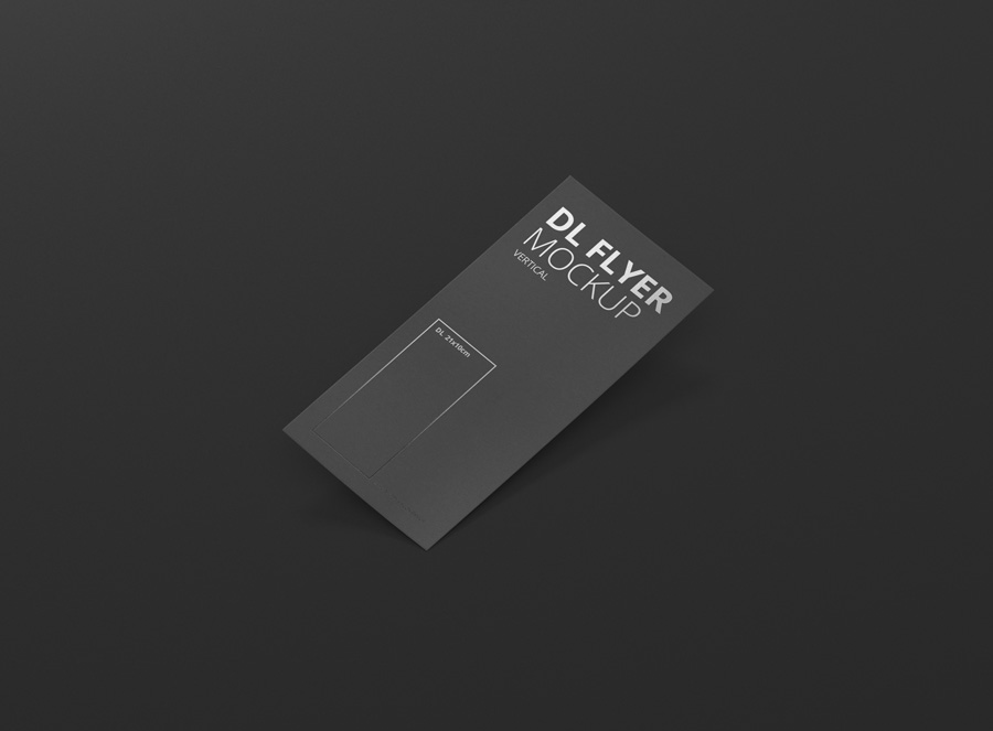 dl vertical flyer mock up premium and free mockups for your vertical flyer mockup