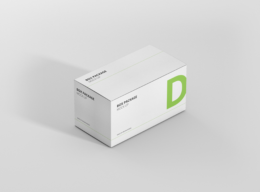Download Package Box Mock Up Wide Rectangle Premium And Free Mockups For Your Awesome Projects By Visconbiz PSD Mockup Templates