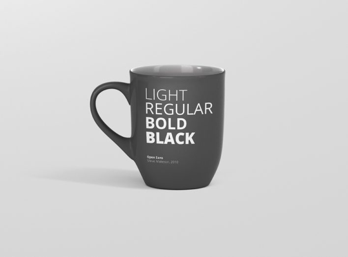 Rounded Mug Mockup