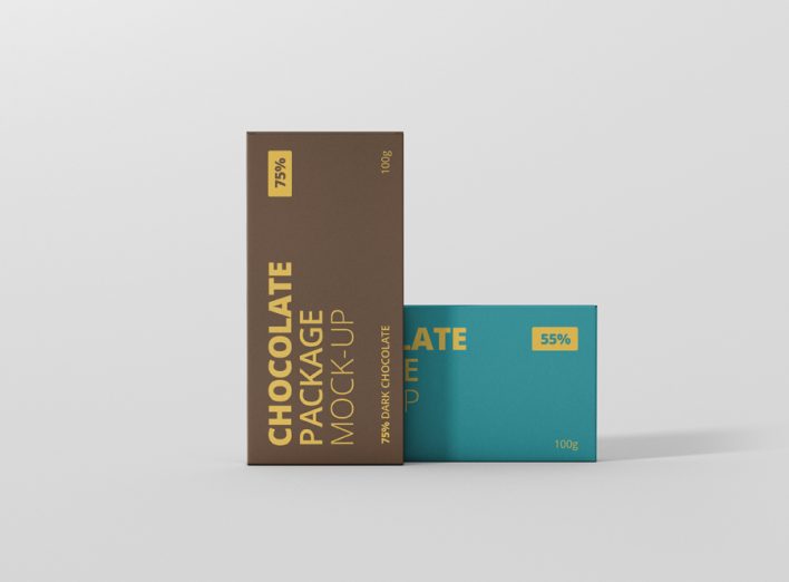 Chocolate Packaging Mockup
