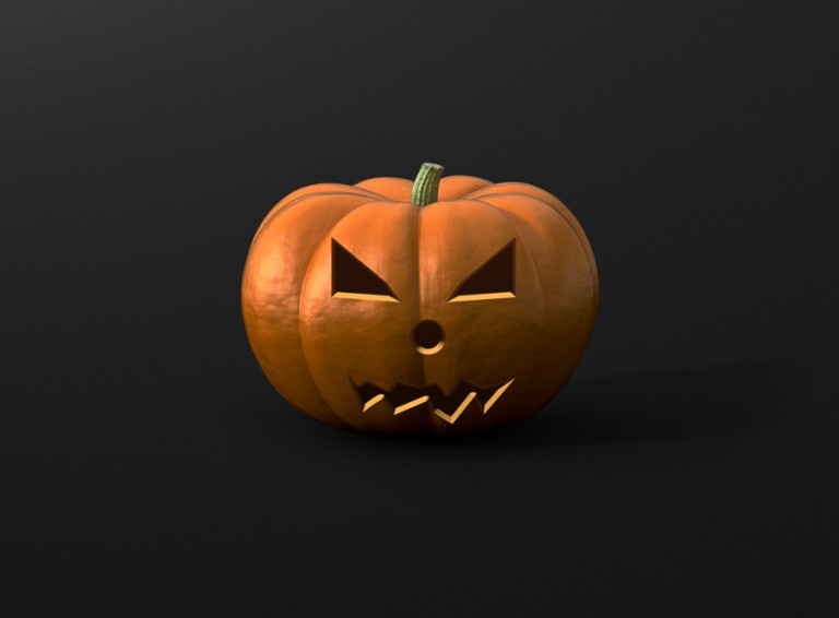 Pumpkin Halloween Mockup Premium and Free Mockups