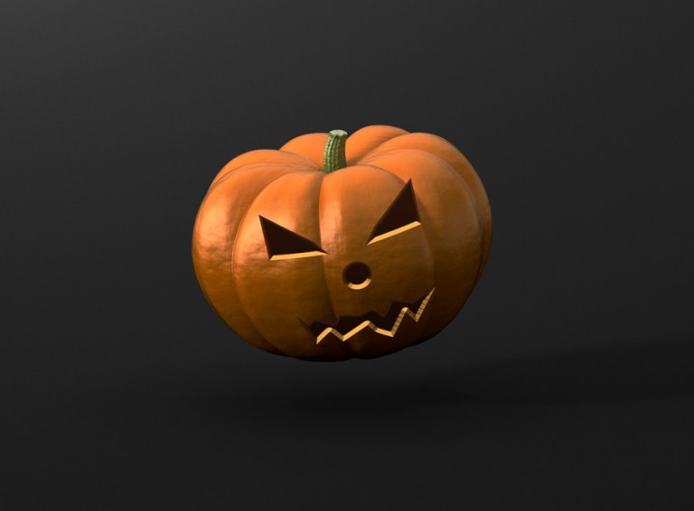 Pumpkin Halloween Mockup Premium and Free Mockups