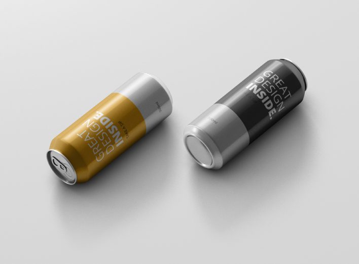 Can Mockup 500ml