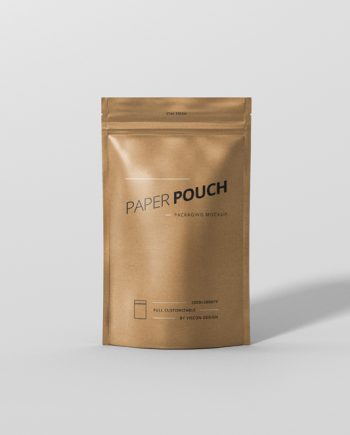 Paper Pouch Bag Mockup