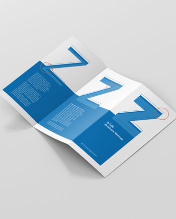 DL Z-Fold Brochure Mockup