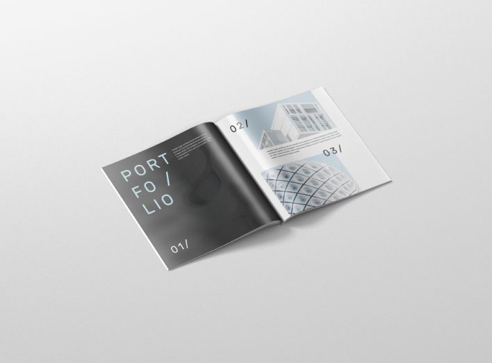Magazine Mockup Square