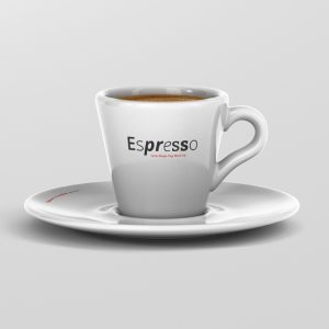 Espresso Cup Mockup Cone Shape