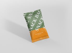Download Snack Foil Bag Mockup Premium And Free Mockups PSD Mockup Templates