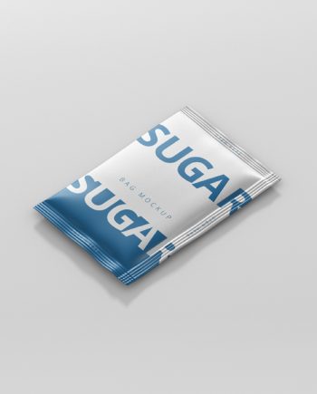 Salt Sugar Bag Mockup Rectangle