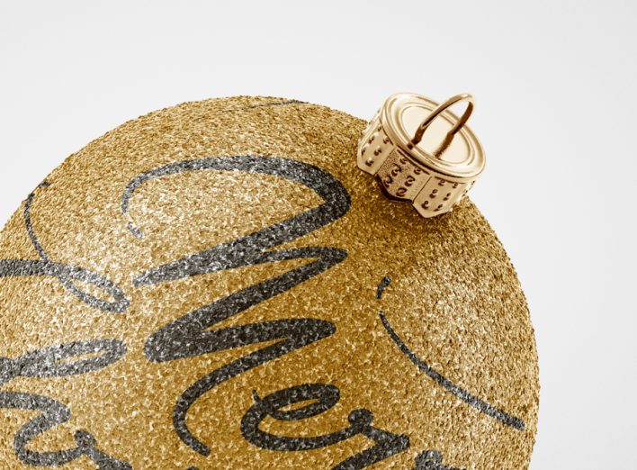 Christmas Ball Mockup Edition 2