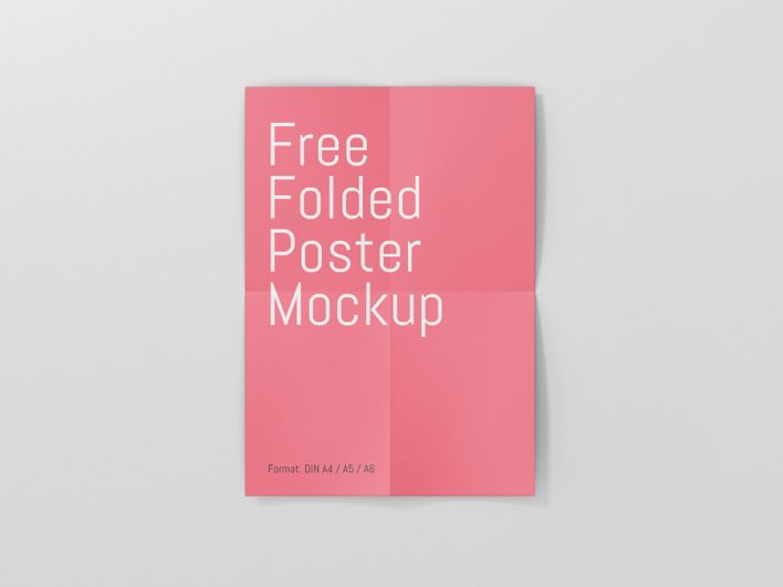 Poster Mockup Free Download