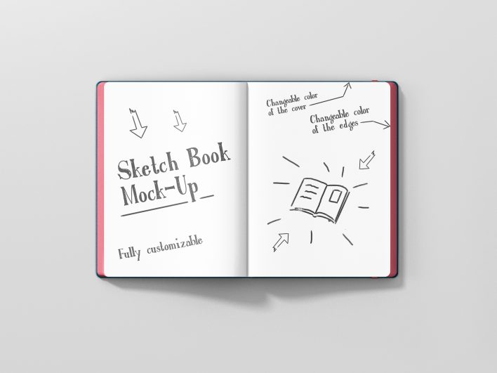 Sketchbook Mockup