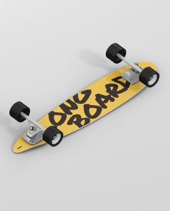 Skateboard Longboard Mockup